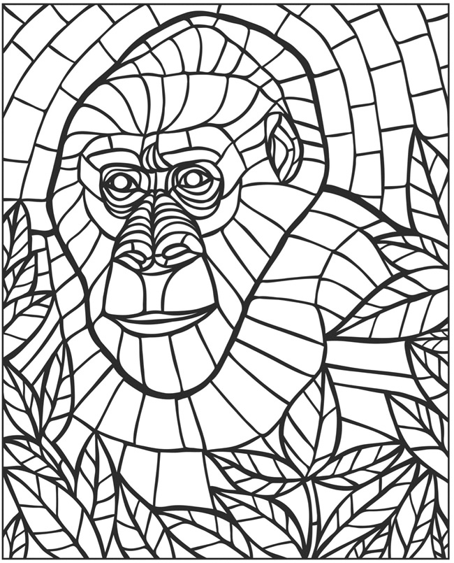 Mystery Mosaic Coloring Pages At GetColorings Free Printable 