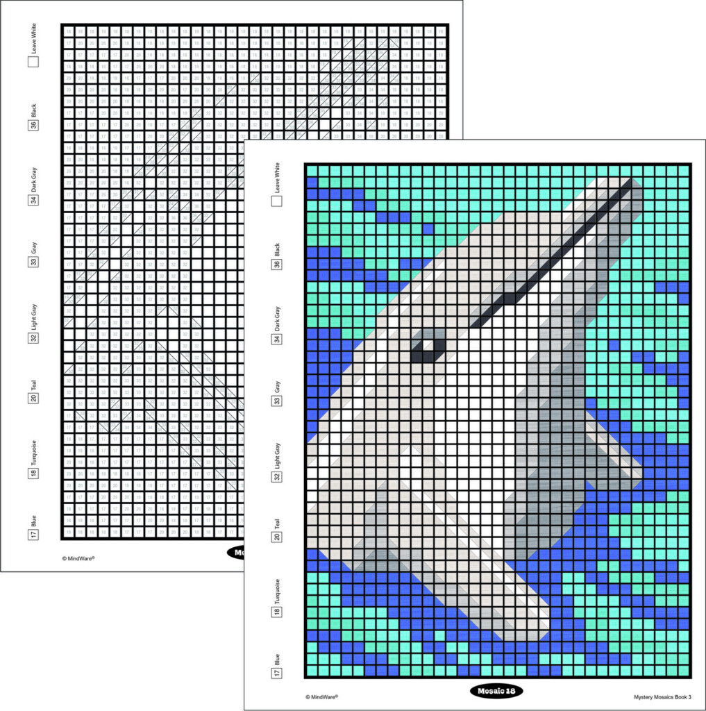 Mystery Mosaics Free Printables