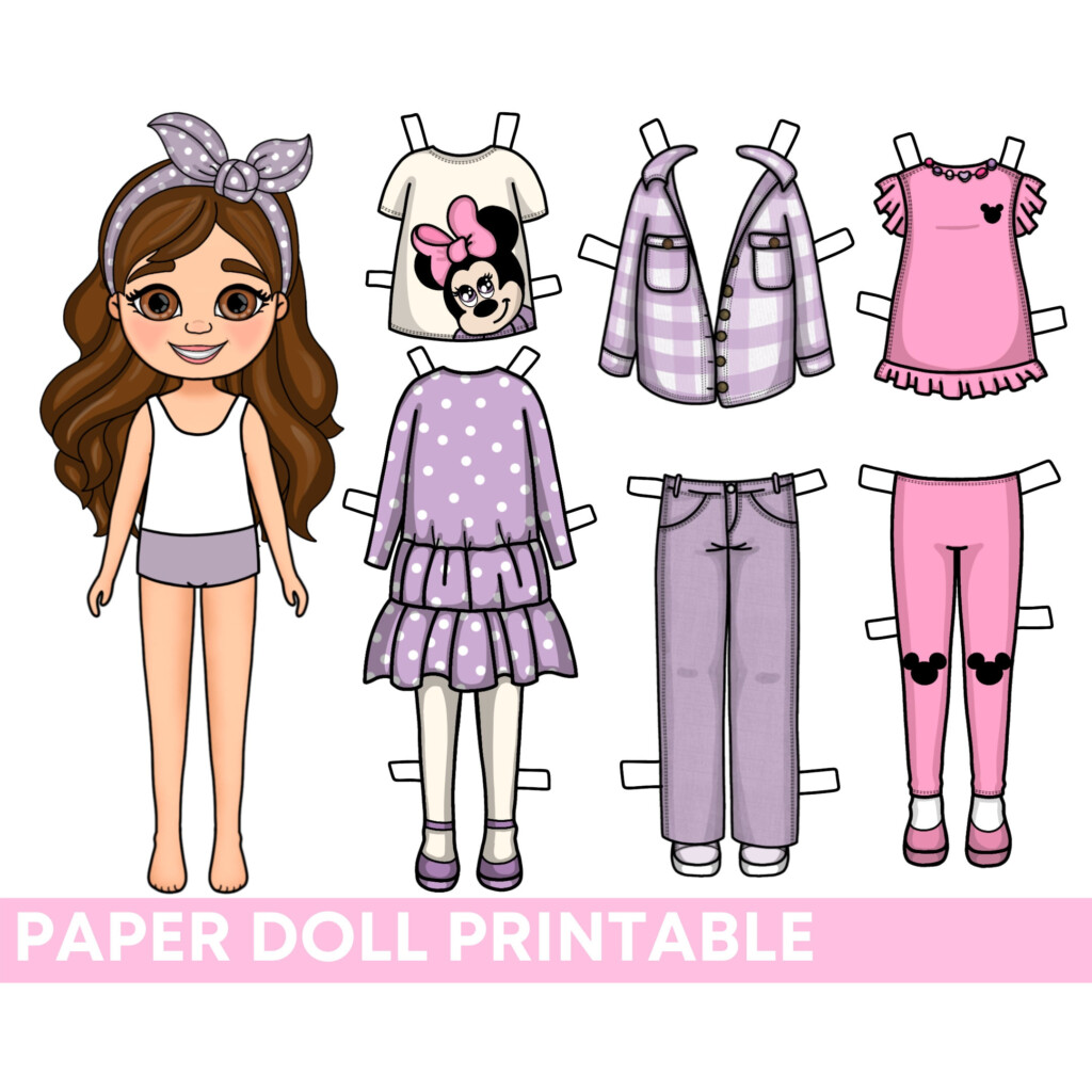 Paper Dolls To Print With Clothes