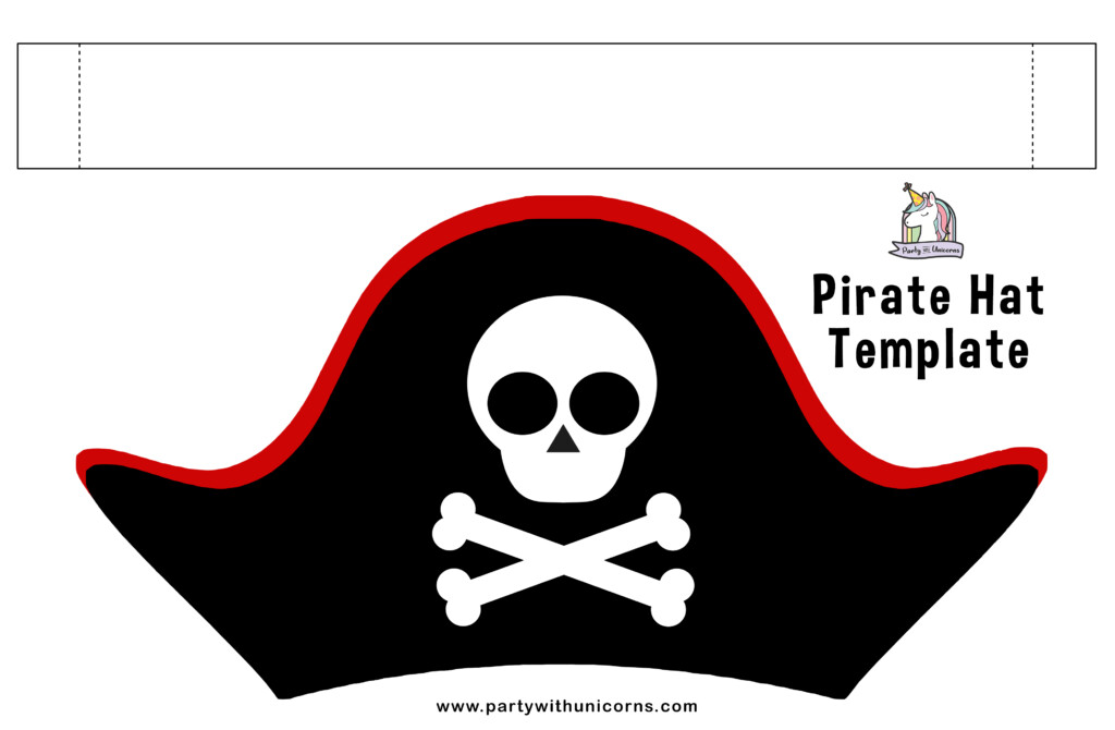 Pirate Hat Printable Template Free Printable Papercraft 47 OFF