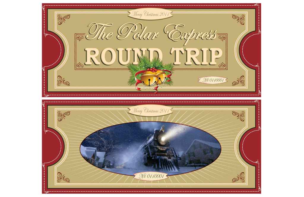 Polar Express Tickets 11x17 FREE PRINTABLE Polar Express Flickr