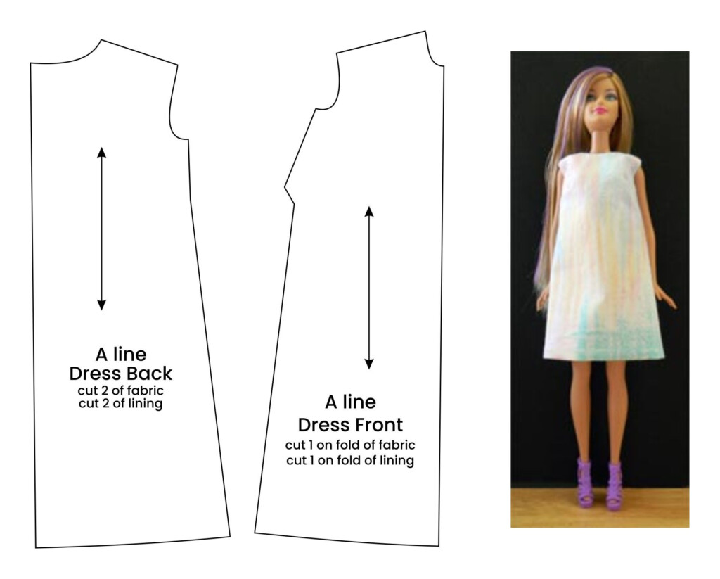 Printable Barbie Clothes Patterns Barbie Clothes Patterns Sewing 