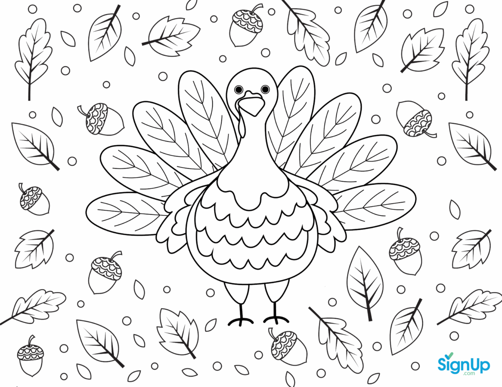 Printable Coloring Placemats