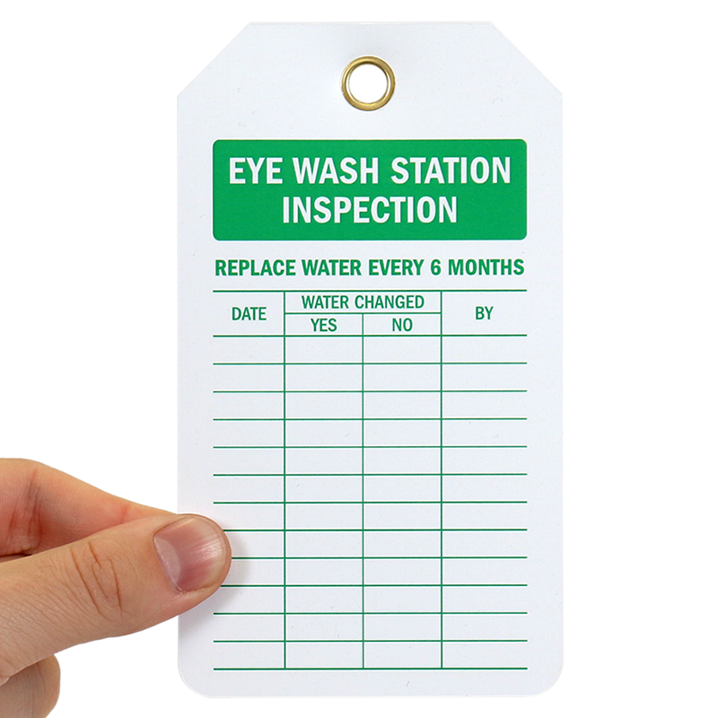 Printable Eyewash Station Inspection Checklist