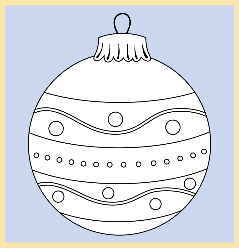 Printable Free Printable Christmas Ornament Patterns Printable Templates