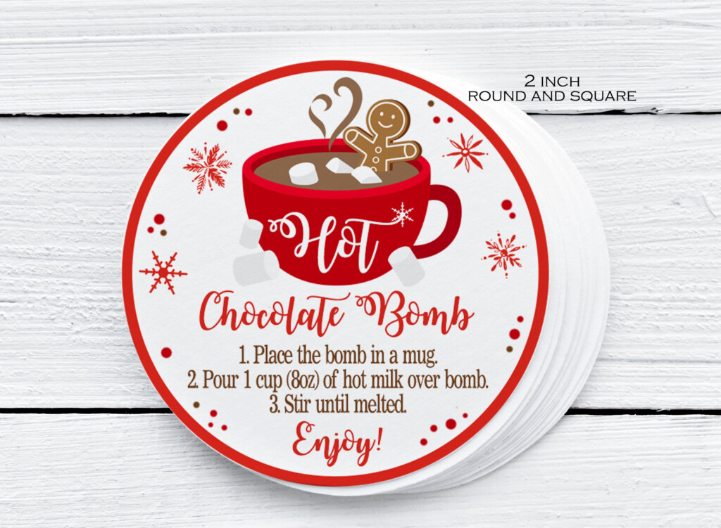 Printable Hot Cocoa Labels