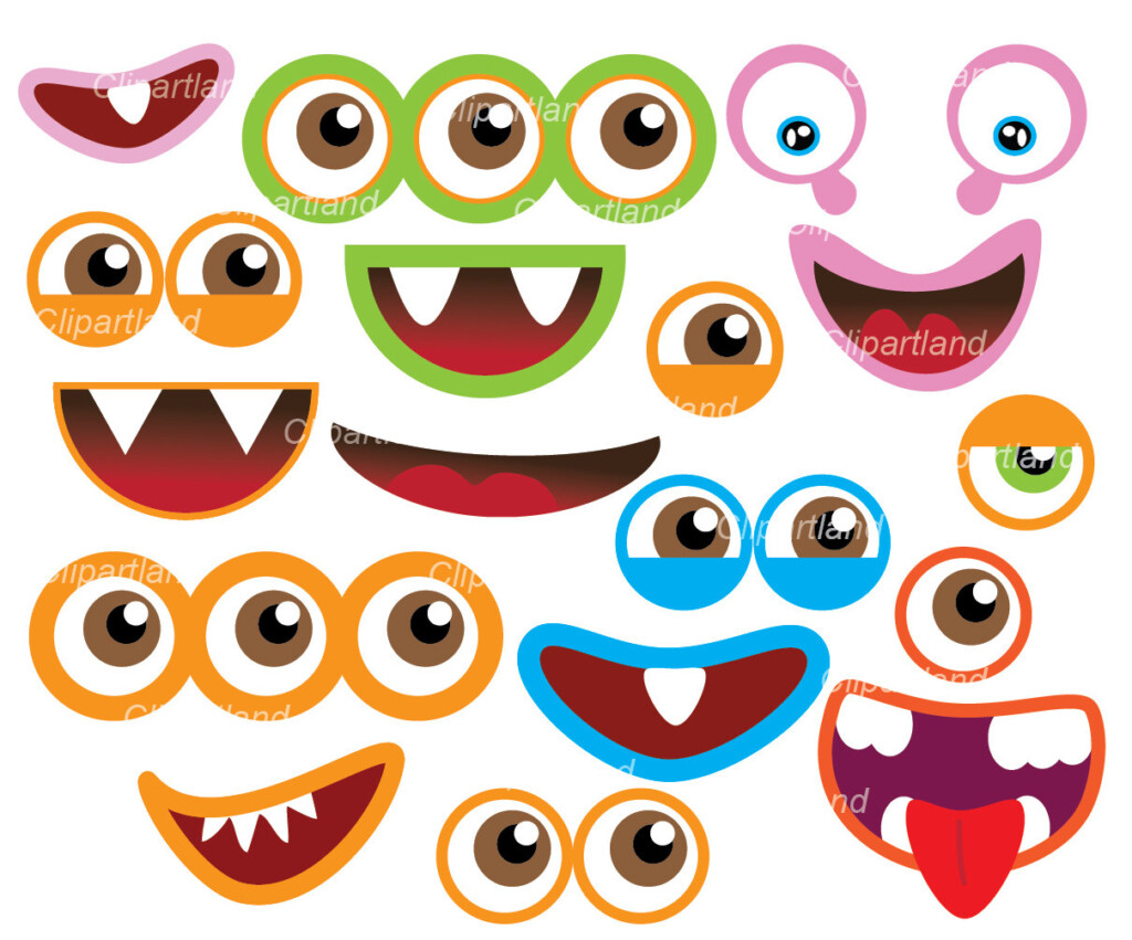 Printable Monster Eyes