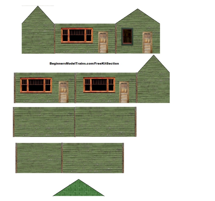Printable N Scale Buildings Printable New Year Banners