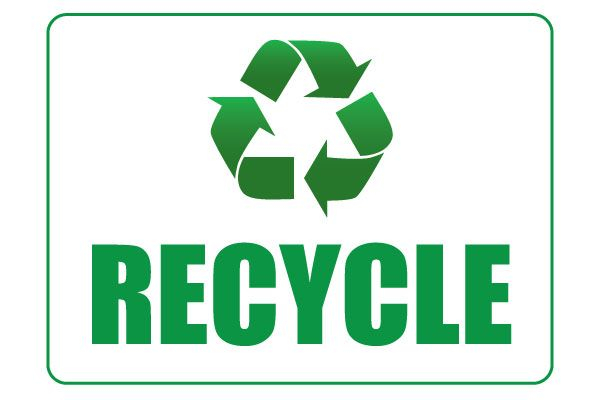 Printable Recycle Sign PDF File Free Download Recycle Sign Recycle 