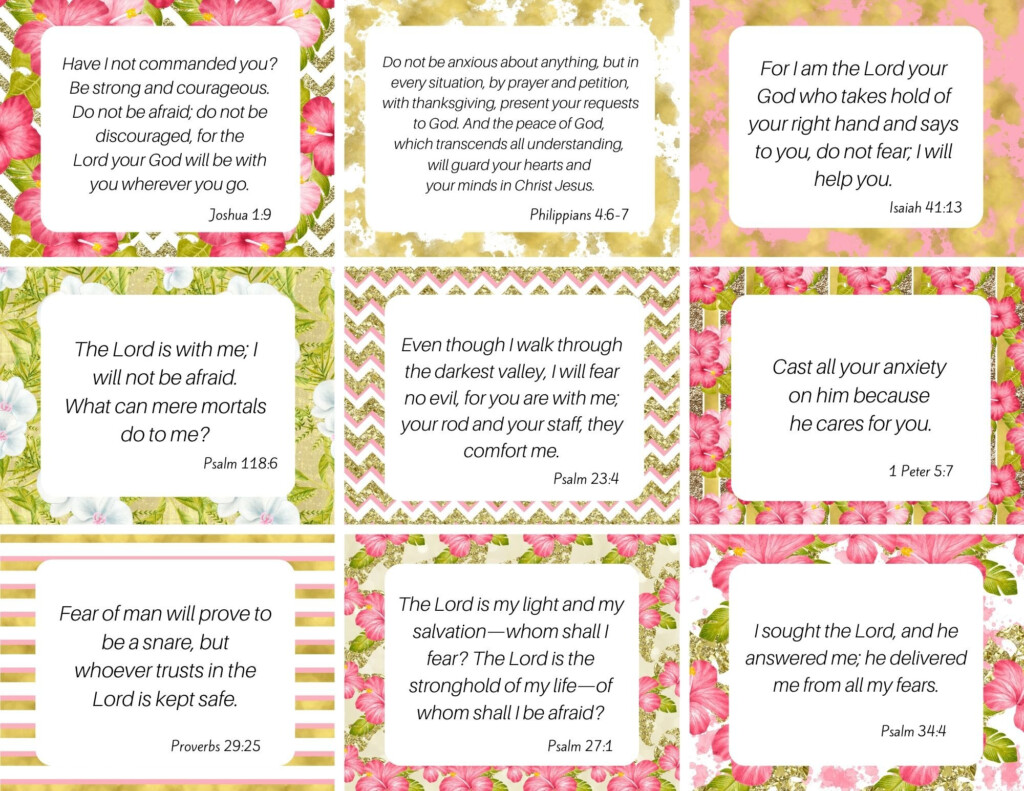Printable Scripture Cards