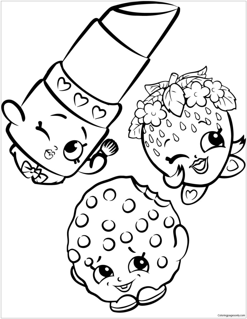 Printable Shopkins Characters