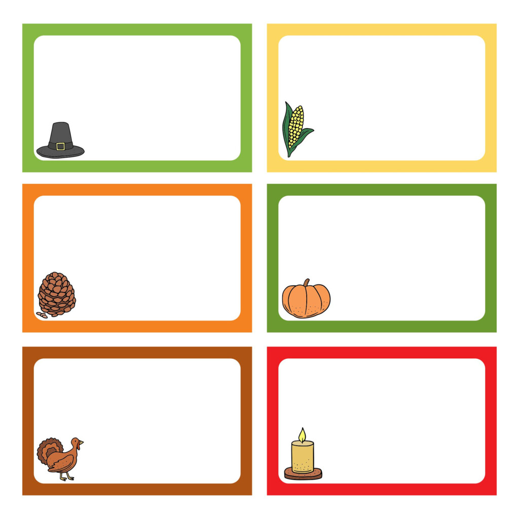 Sheets Name Tags Thanksgiving 13 Free PDF Printables Printablee