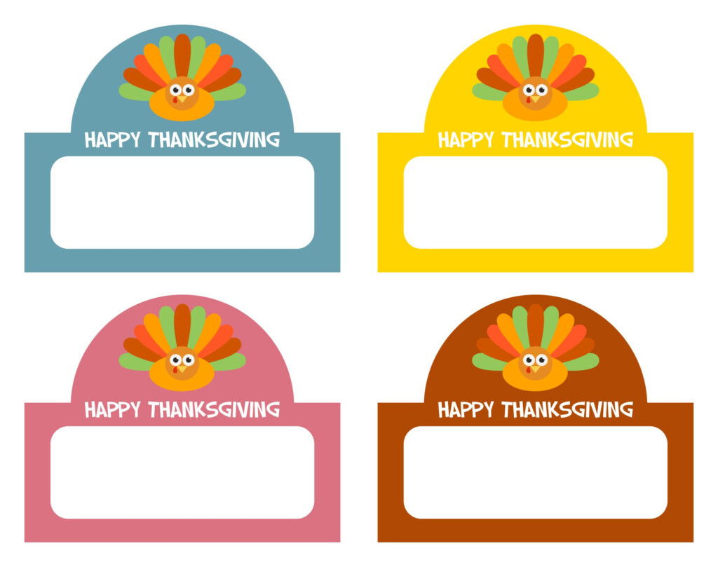 Sheets Name Tags Thanksgiving 13 Free PDF Printables Printablee
