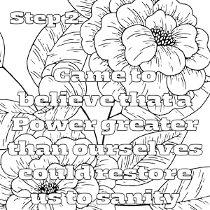 Sober Coloring Book For Adults Sobriety And Recovery Coloring Book 