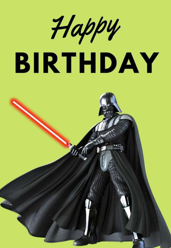 Star Wars Birthday Card Printable Printable Word Searches