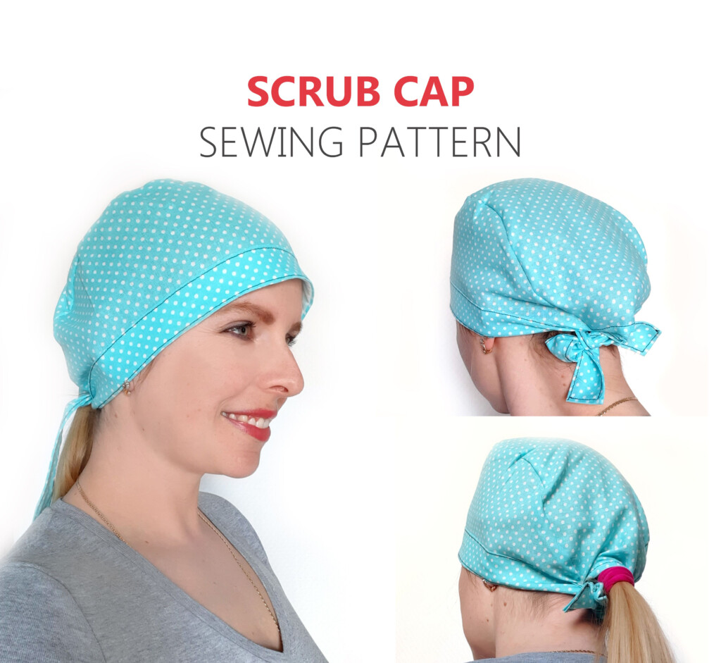 Template Free Printable Surgical Scrub Hat Pattern Free Scroll Down For 