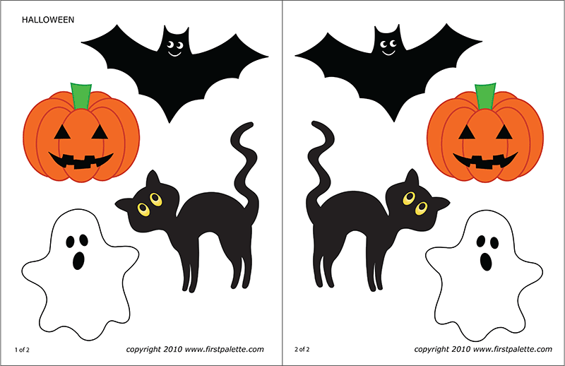 Template Printable Halloween Decorations