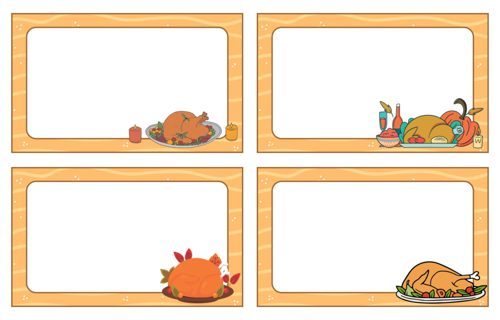 Thanksgiving Printable Name Tags Printable Free Templates