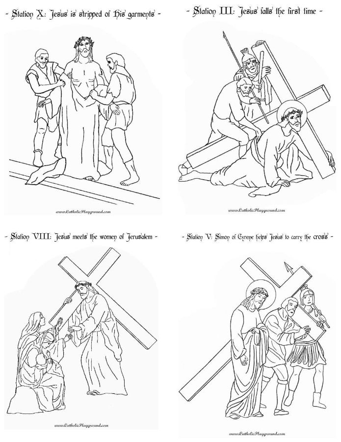 The Stations Of The Cross Printable Printable Sight Words List