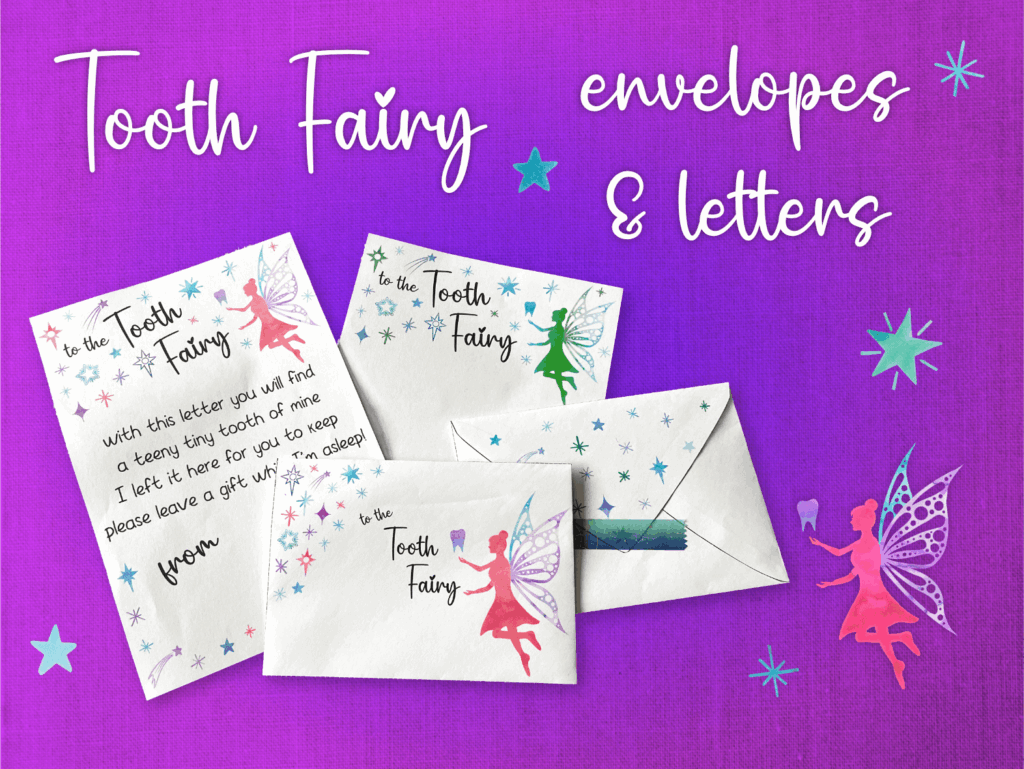 Tooth Fairy Envelope Letter Free Printables Mama Geek